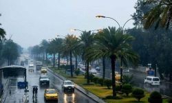 طقس العراق.. أمطار رعدية بدءاً من الغد